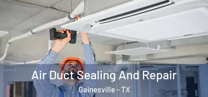 Air Duct Sealing And Repair Gainesville - TX